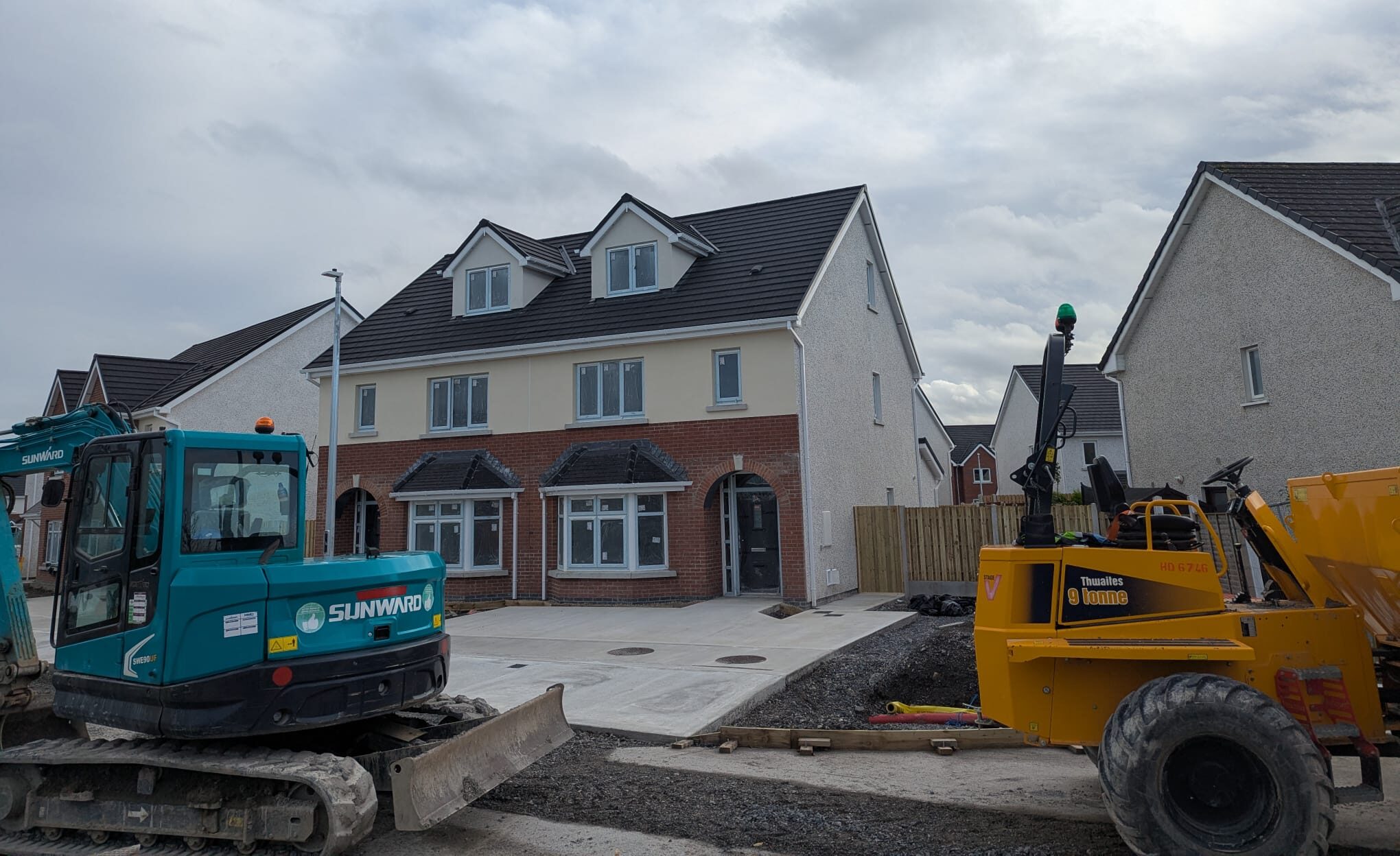 Unfinished Development at Clonroosk Abbey Portlaoise